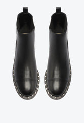 Bota Chelsea Cano Médio Preta S 22008 0003 0001 Schutz